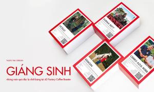 Quà Giáng sinh độc lạ, chất lượng tại 43 Factory Coffee Roaster