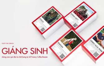 Quà Giáng sinh độc lạ, chất lượng tại 43 Factory Coffee Roaster