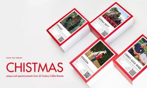 Unique and quality Christmas gifts at 43 Factory Coffee Roaster