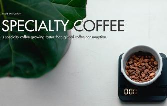 Is the growth rate of specialty coffee faster than global coffee consumption?