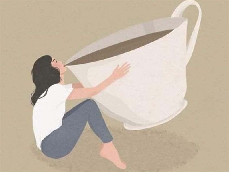 Ngứa cổ họng sau khi uống cà phê là bị gì?