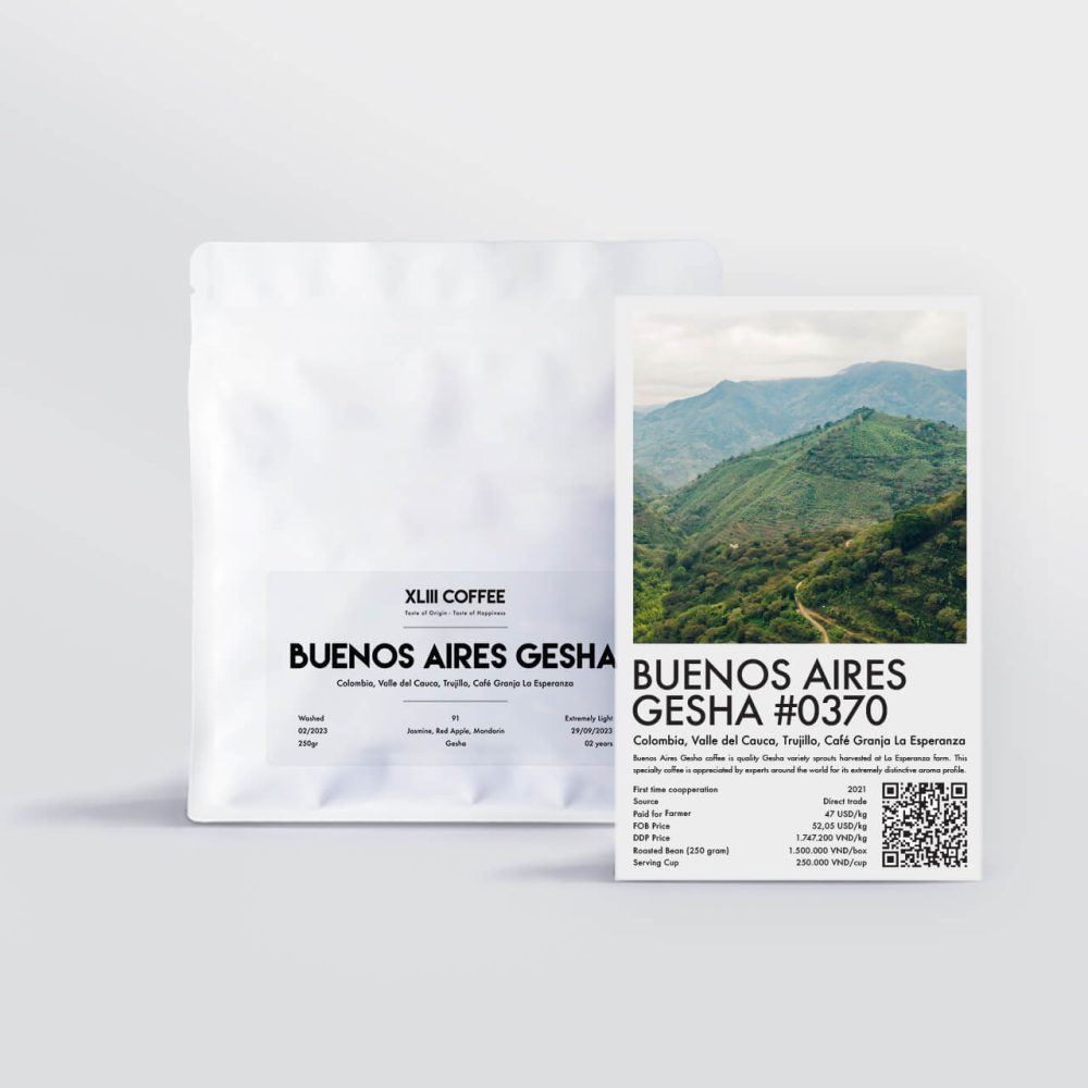 Buenos Aires Gesha 0370 - Specialty Coffee