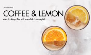 Does drinking coffee with lemon help lose weight?