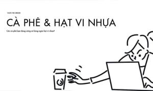 Cốc cà phê bạn đang uống có chứa hạt vi nhựa gây hại cho sức khỏe