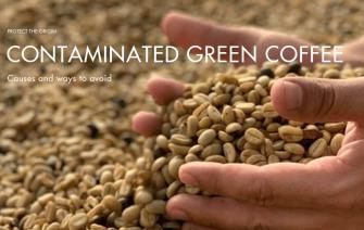 How to keep green coffee from being contaminated during storage?