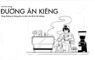 Dùng đường ăn kiêng pha cà phê vẫn dễ bị tiểu đường