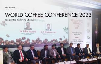The first 2023 World Coffee Conference and Exhibition was held in Asia