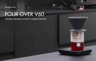 Detailed instructions for pour over V60