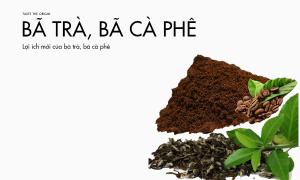 Các nhà khoa học vừa tìm ra lợi ích mới của bã trà, bã cà phê