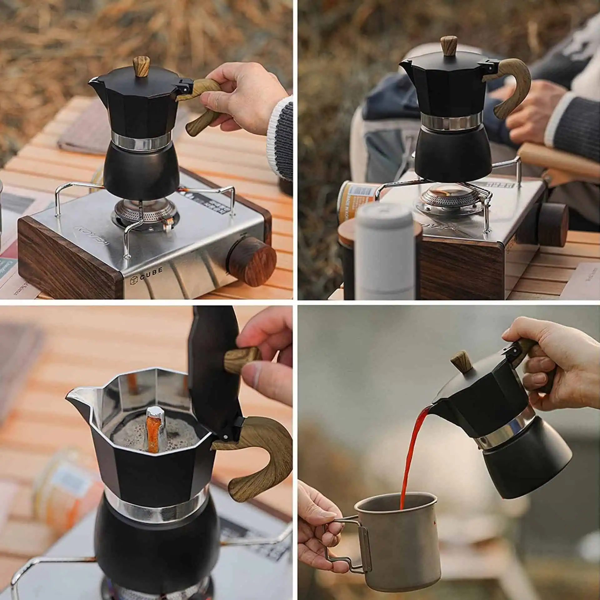 pha chế Neapolitan Flip Coffee