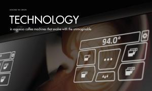 Technology in espresso coffee machines evolves with unimaginable things