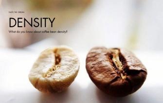 What do you know about coffee bean density?