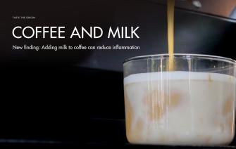 New finding: Adding milk to coffee can reduce inflammation
