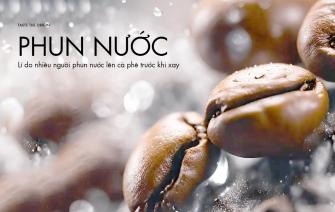 Lí do nhiều người phun nước lên cà phê trước khi xay