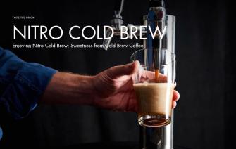Enjoying Nitro Cold Brew: Sweetness from Cold Brew Coffee