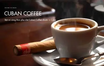 Bật mí công thức pha chế Cuban Coffee chuẩn vị Cuba