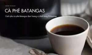 Cách pha cà phê Batangas đậm hương vị chính tông Philippines