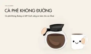 Cà phê không đường có tốt? Cách uống an toàn cho sức khoẻ