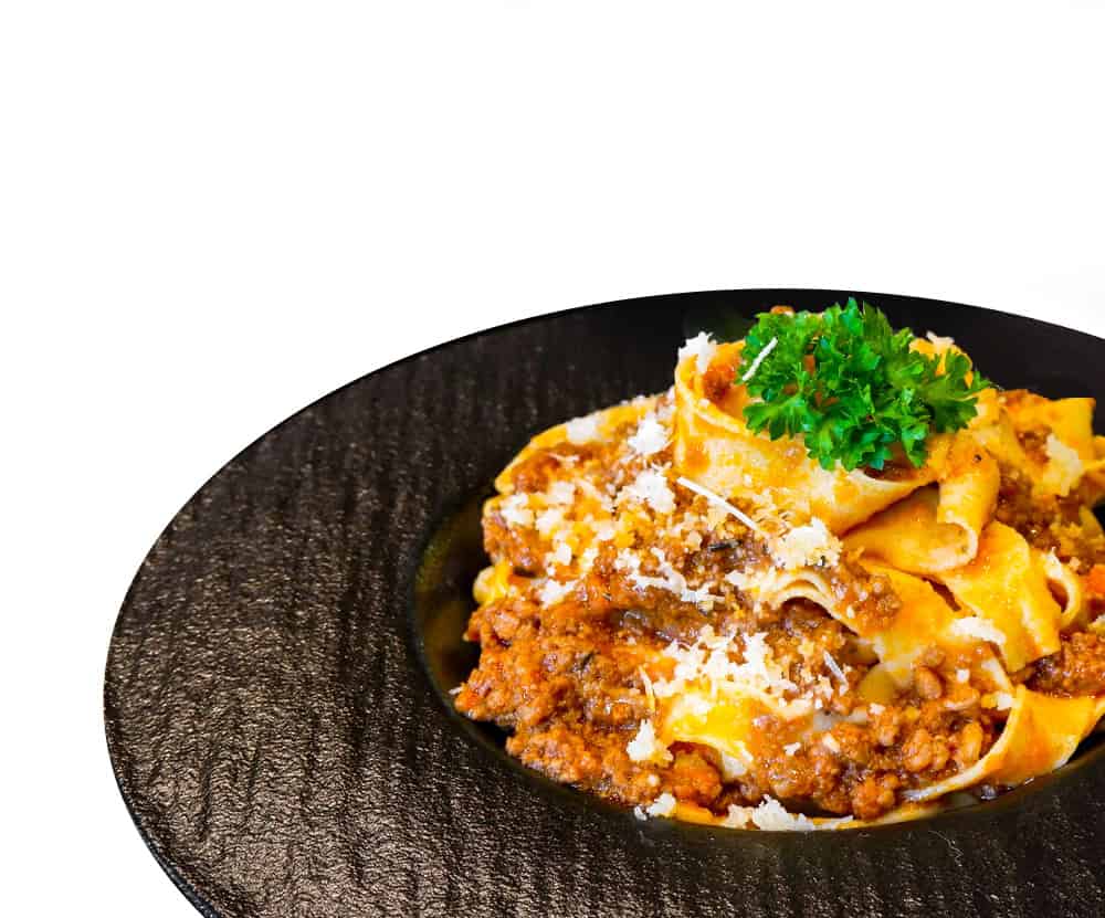 Tagliatelle alla Bolognese | Menu | XLIII Coffee