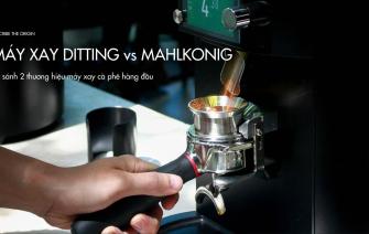 So sánh 2 Thương hiệu Máy Xay Cà phê Hàng Đầu: Ditting vs Mahlkönig