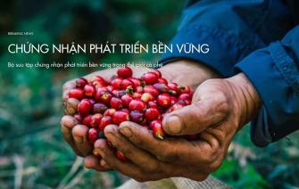 Bộ sưu tập chứng nhận phát triển bền vững trong thế giới cà phê
