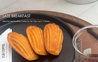 Relaxing Late Breakfast Combo for the “late risers” in Hanoi