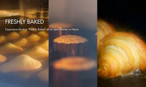 Experience the true “Freshly Baked” at an open kitchen in Hanoi