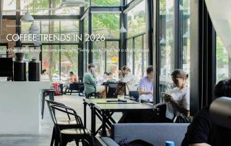Coffee trends in 2026: When coffee shops become more of a “living space” than just a check-in spot.