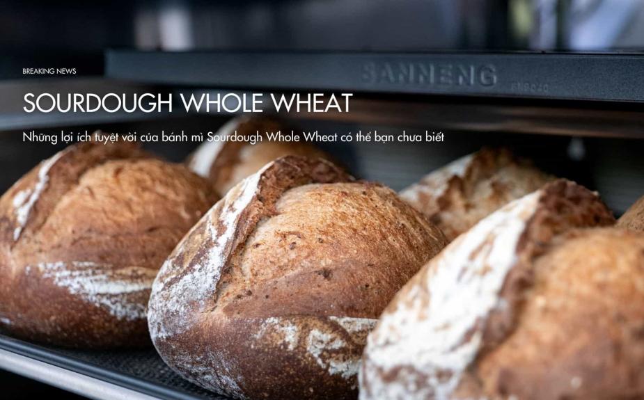 Những lợi ích tuyệt vời của bánh mì Sourdough Whole Wheat có thể bạn chưa biết