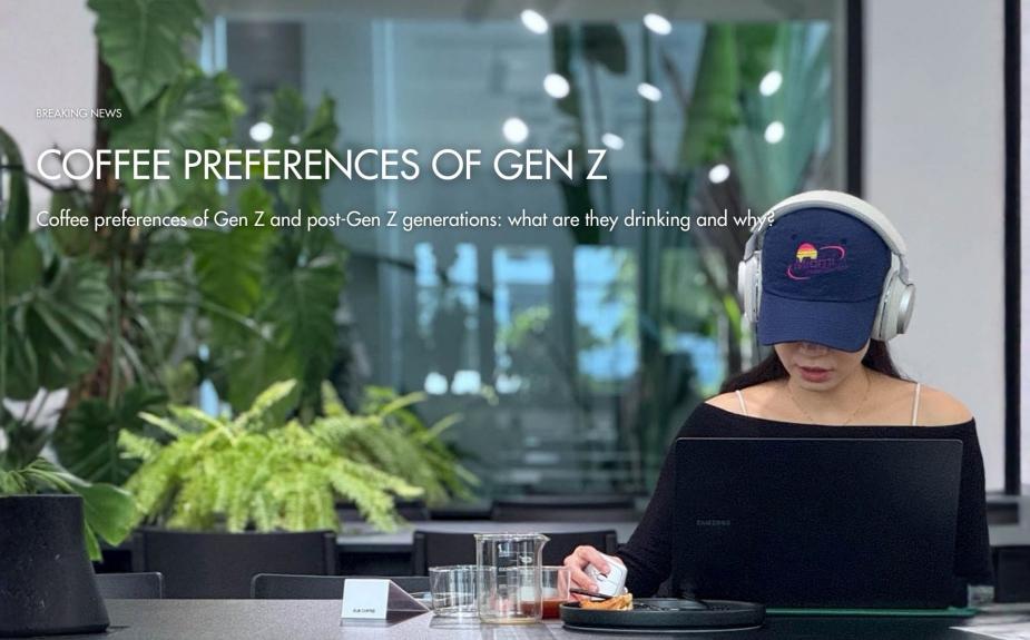 Coffee-drinking trends among Gen Z