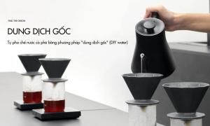 Tự pha chế nước cà phê bằng phương pháp “dung dịch gốc” (DIY water)