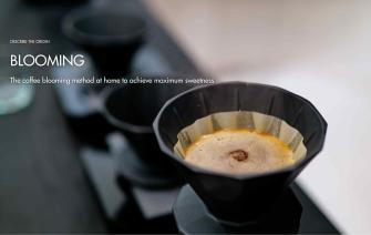 Blooming coffee at home for maximum sweetness